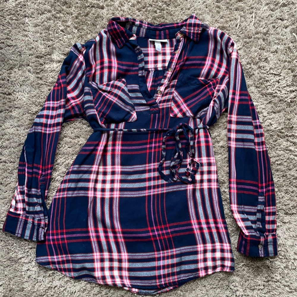 💥4/$25💥 Plaid Maternity Shirt